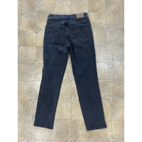 Madewell Jeans Women’s 26 Black The Perfect Vintage High Rise-Fair Trade Denim - Picture 2 of 12